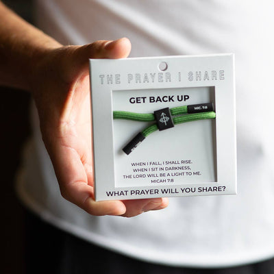 GET BACK UP Christian Bracelet