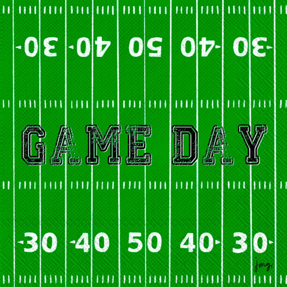 Game Day Field Football Cocktail Napkins