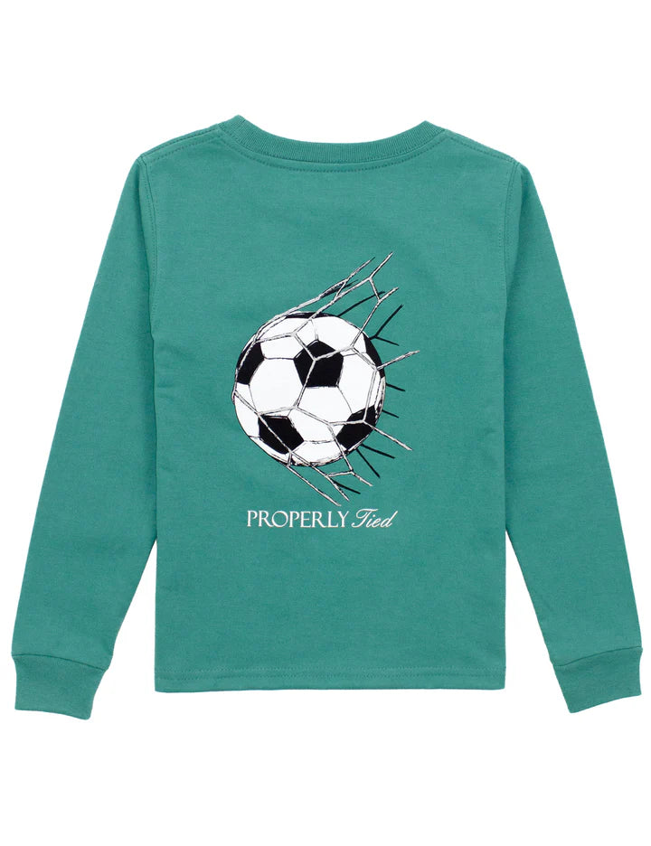 Boys Soccer Goal T-Shirt