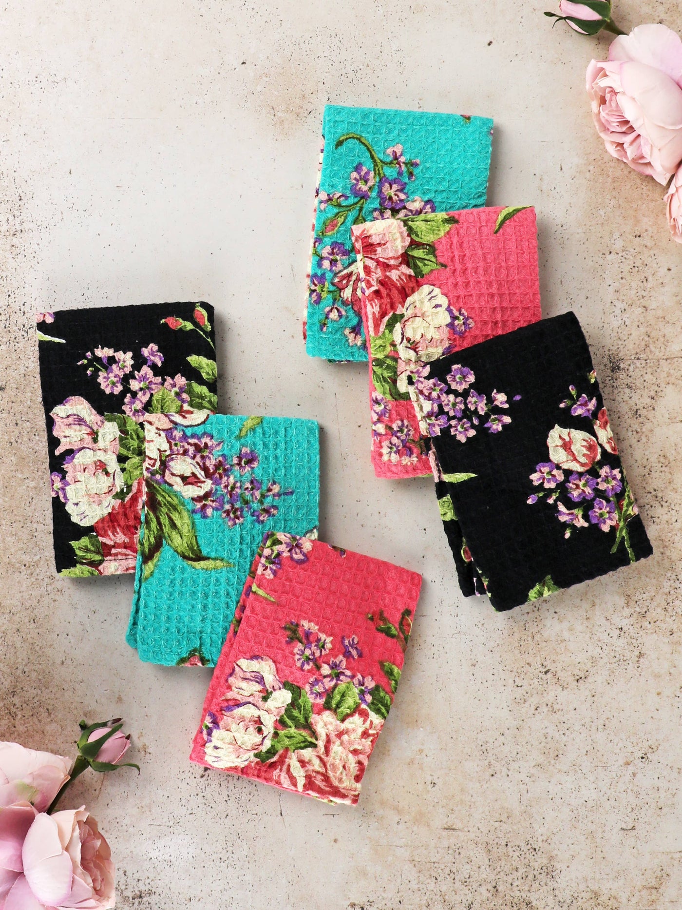 Blanche Patchwork Tiny Towel Bundle