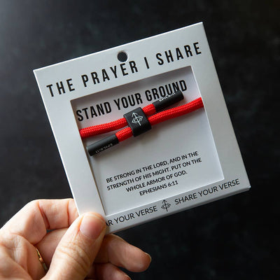 STAND YOUR GROUND Christian Bracelet