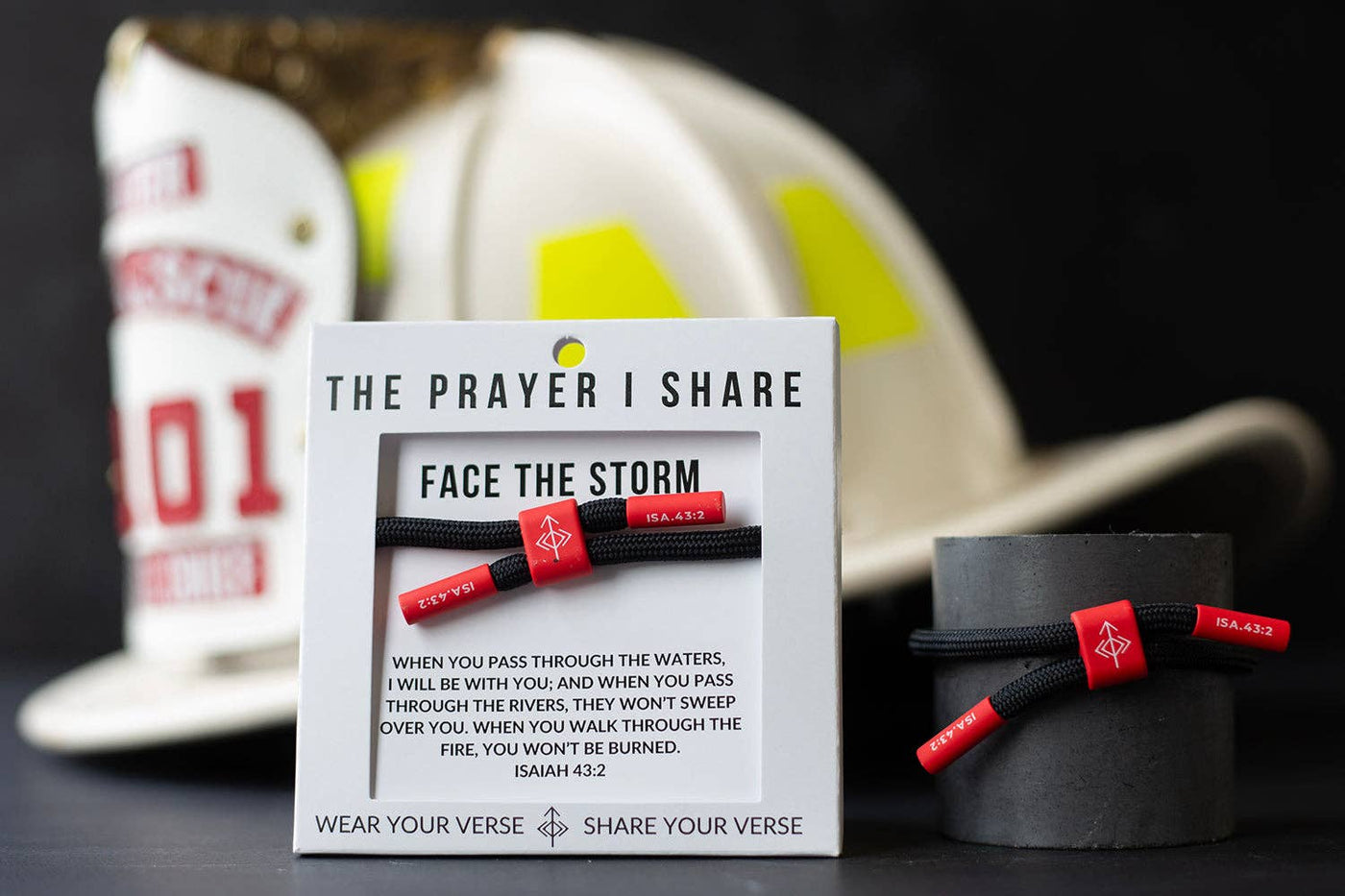 FACE THE STORM Christian Bracelet