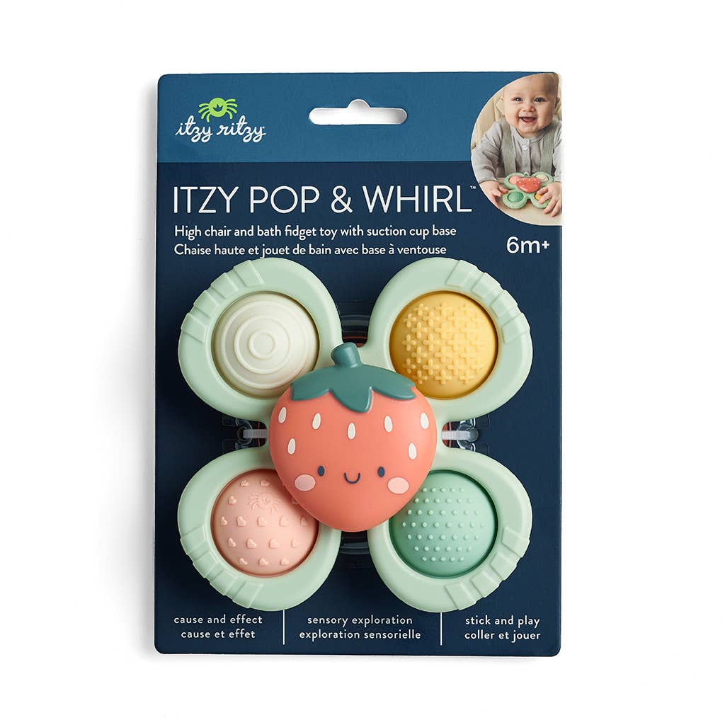 Strawberry Bath & Travel Pop & Whirl Toy