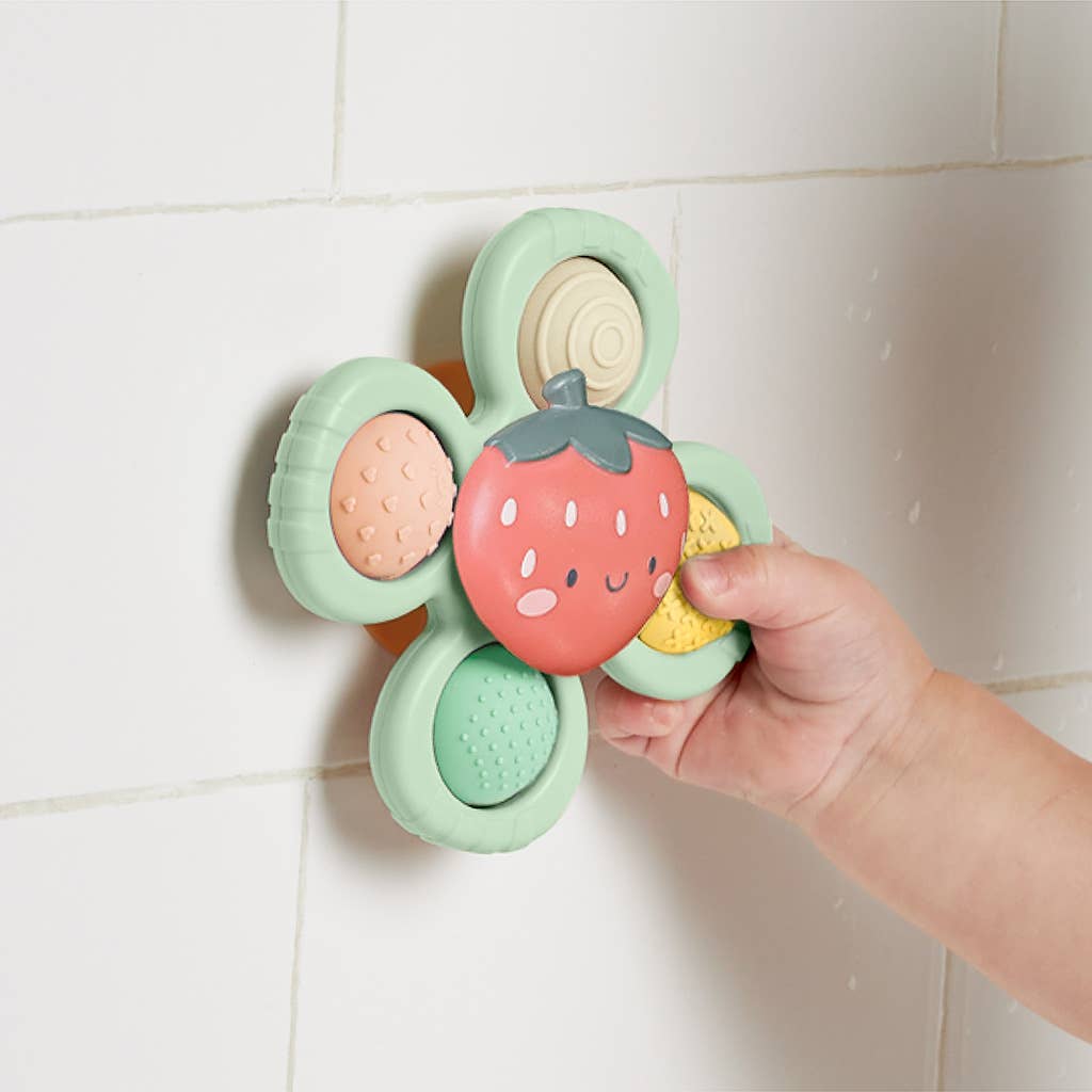 Strawberry Bath & Travel Pop & Whirl Toy