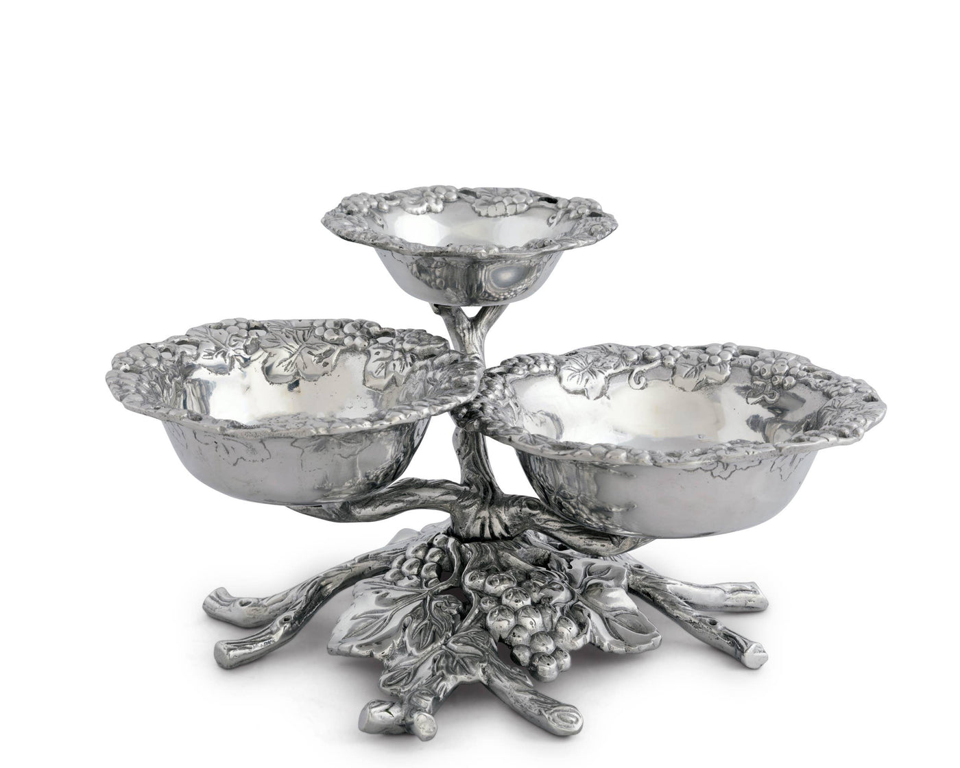 Grape 3-Tiered Bowl