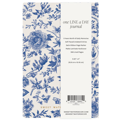 One Line A Day Fabric Journal