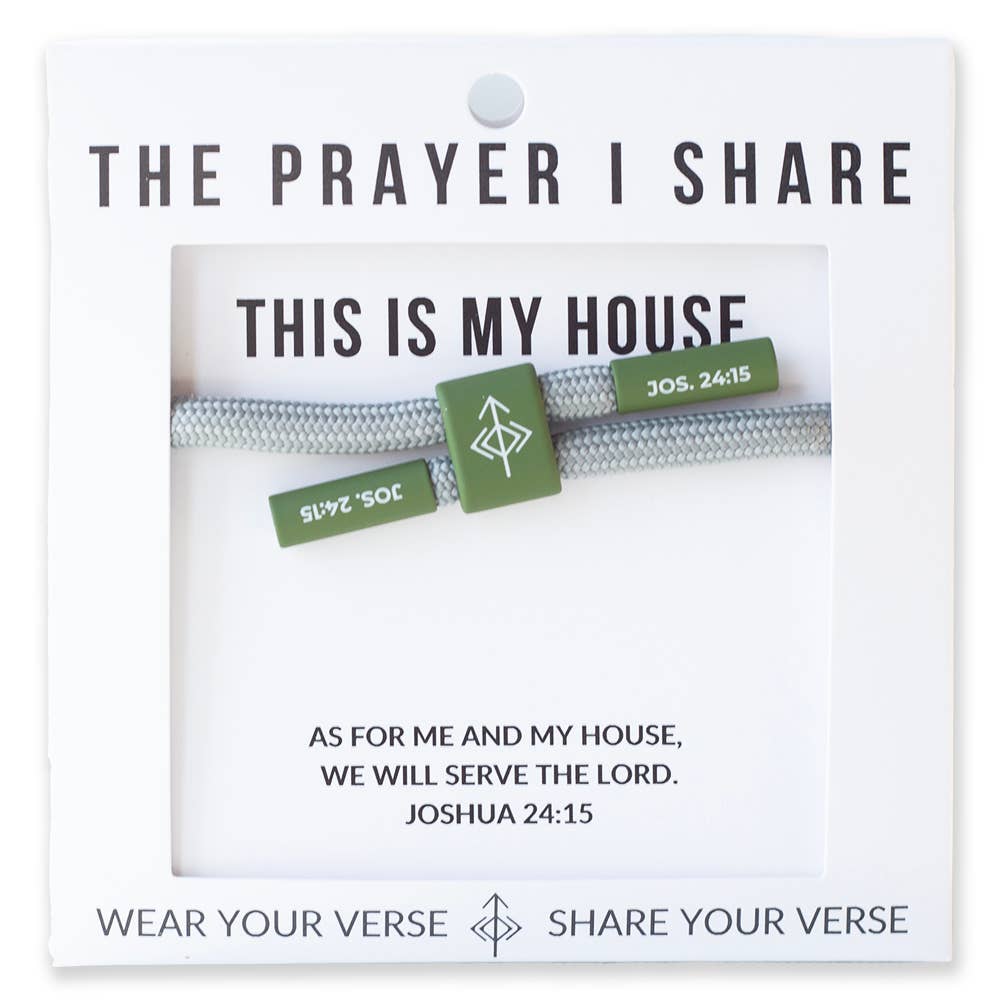 THIS IS MY HOUSE Christian Bracelet 