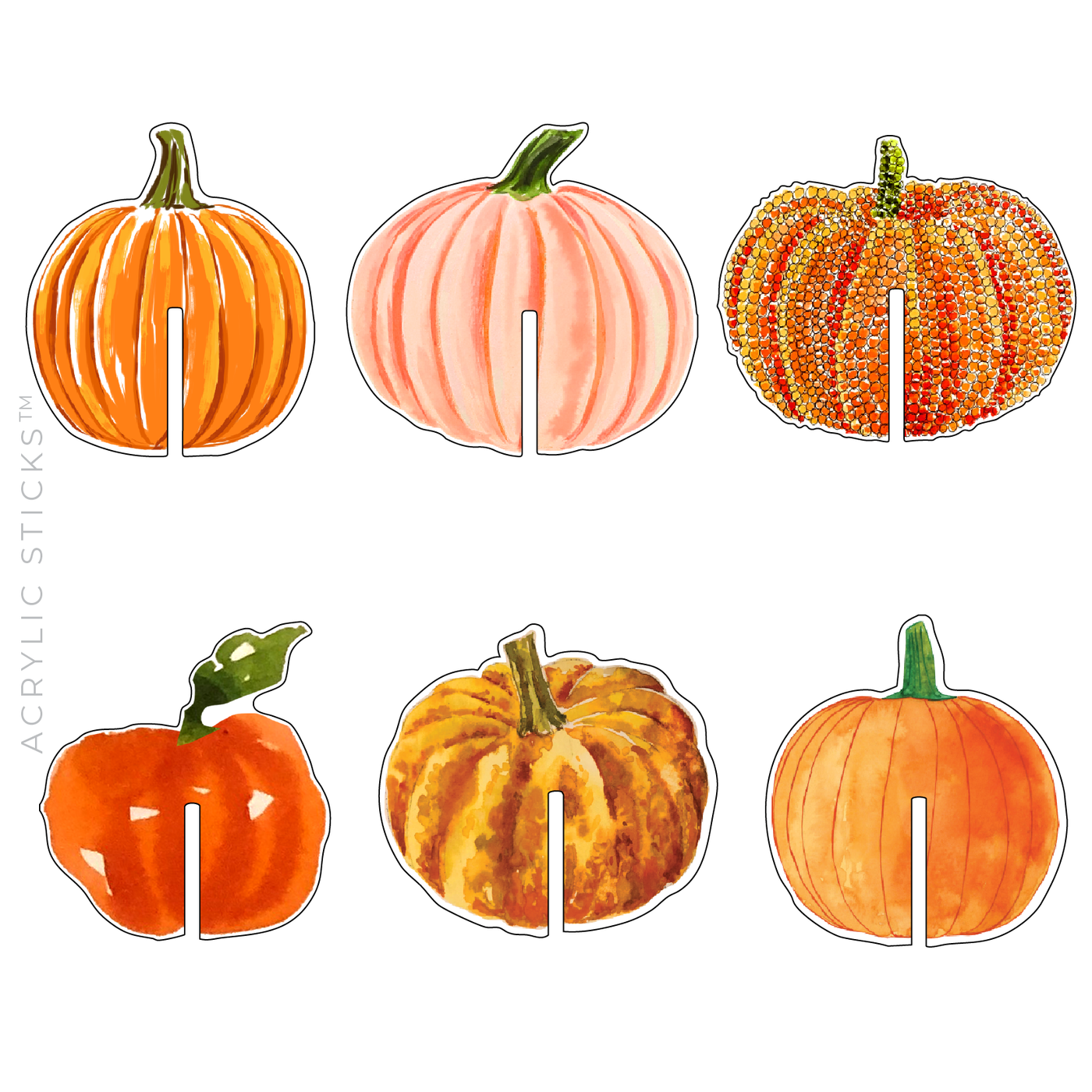 GOURDS ACRYLIC DRINK CLIP COMBO