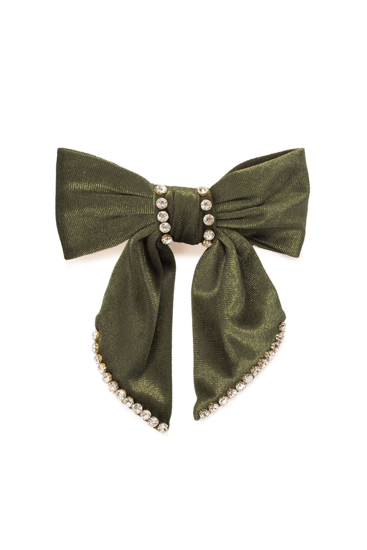 Chloe Embellished Bow Barrette - Set