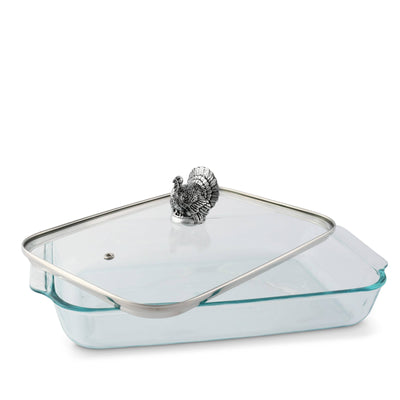 Turkey Lid with 3 Qt Pyrex Baking Dish