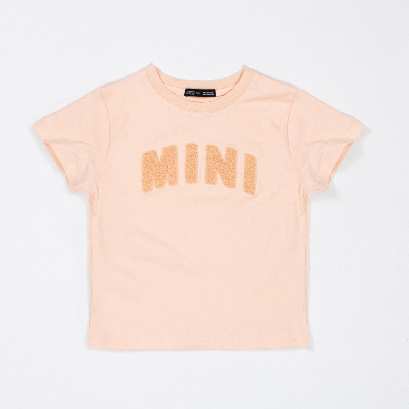Chenille MINI Cotton T-Shirt - Child Blush