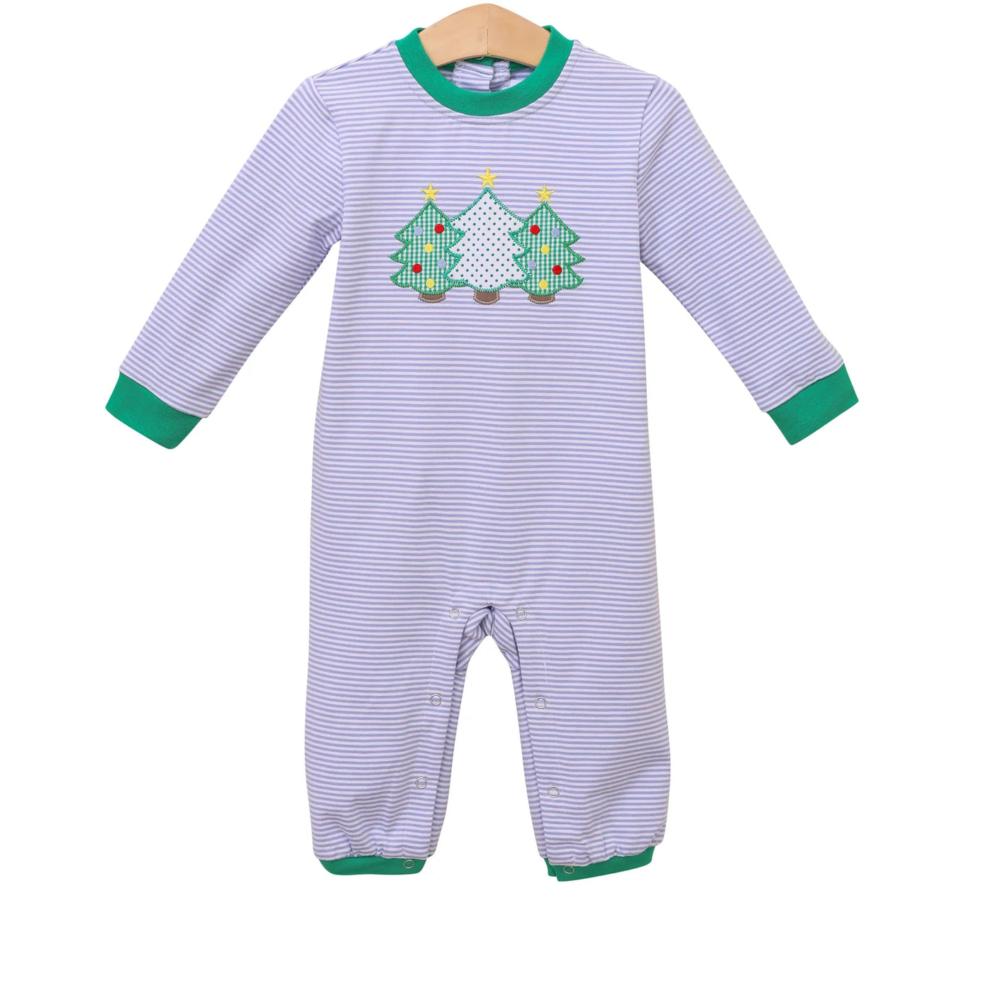 Boys Christmas Tree Romper