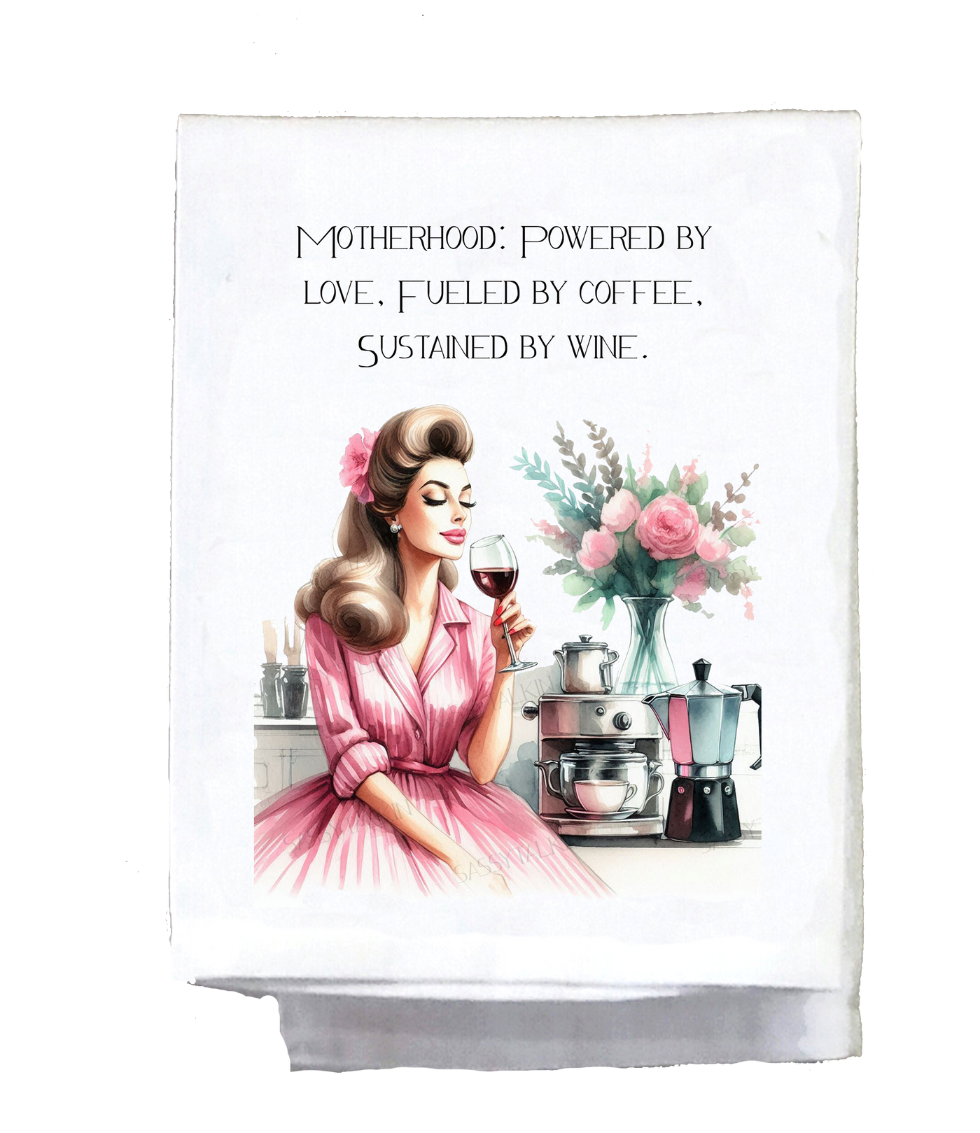 Motherhood Dish Towel