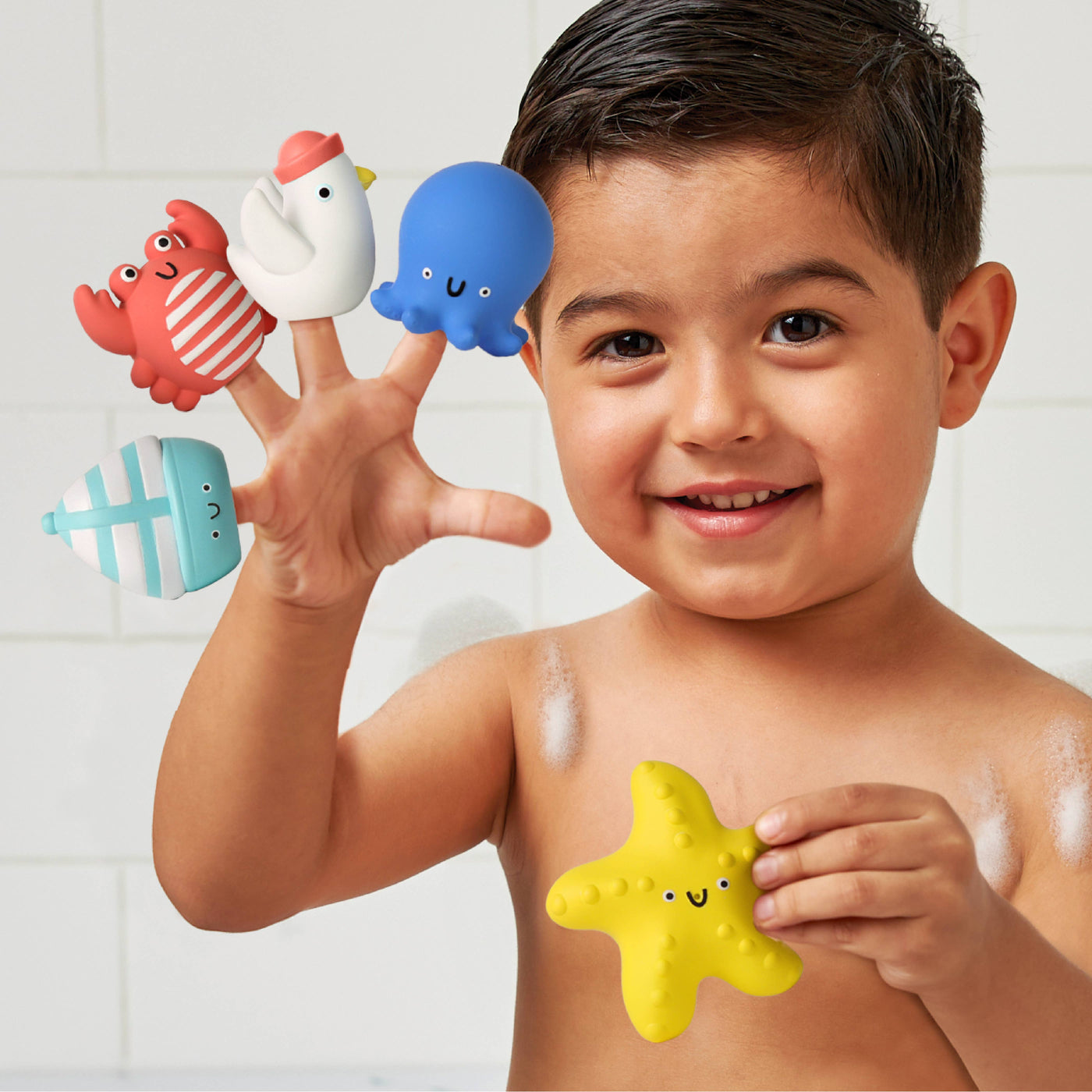 Nautical Itzy Bitzy Puppets™ - Bath Toys