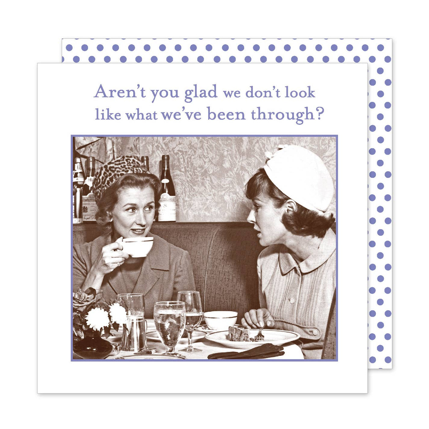 Aren't You Glad Beverage Napkin