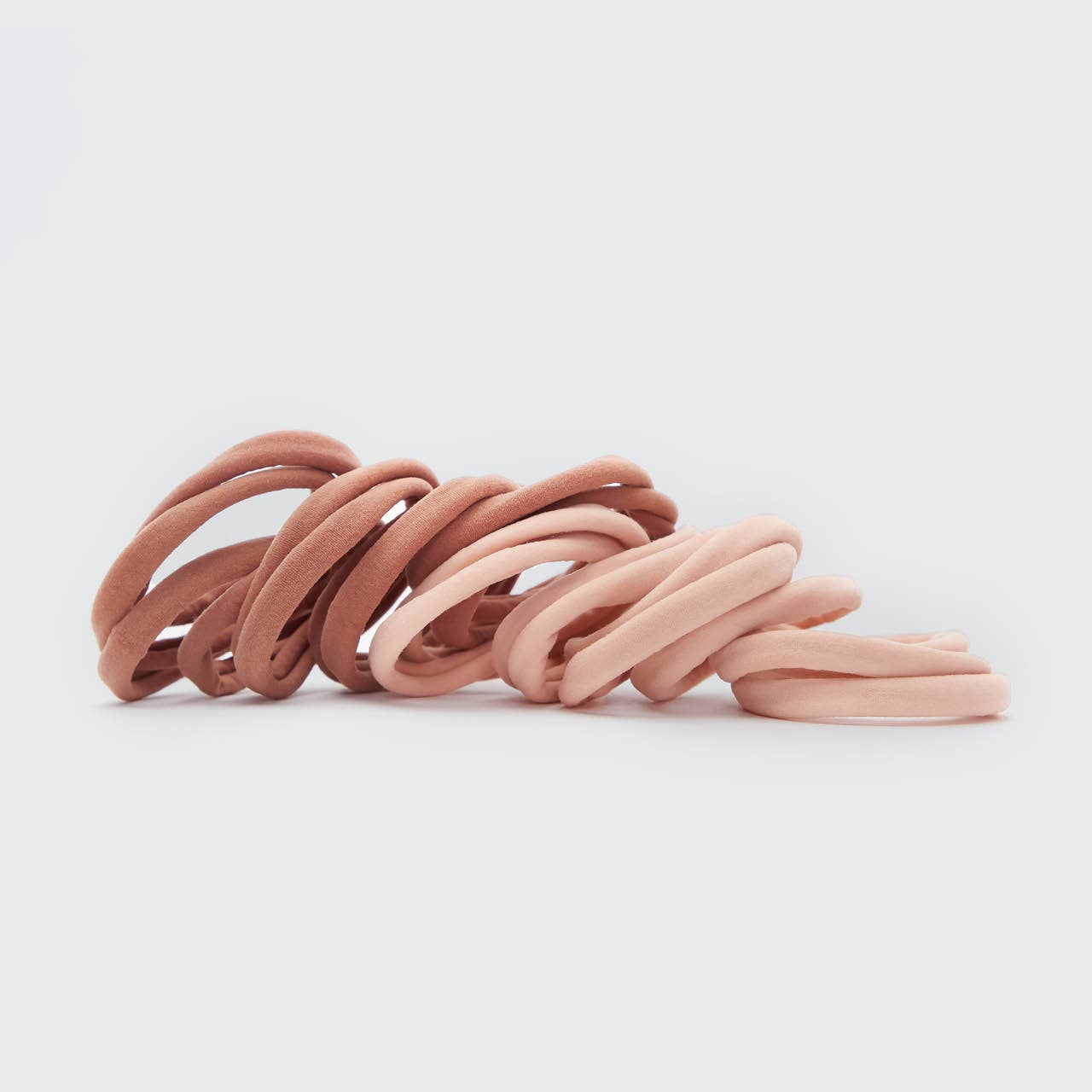 Eco-Friendly Blush Nylon Elastics 20pc set