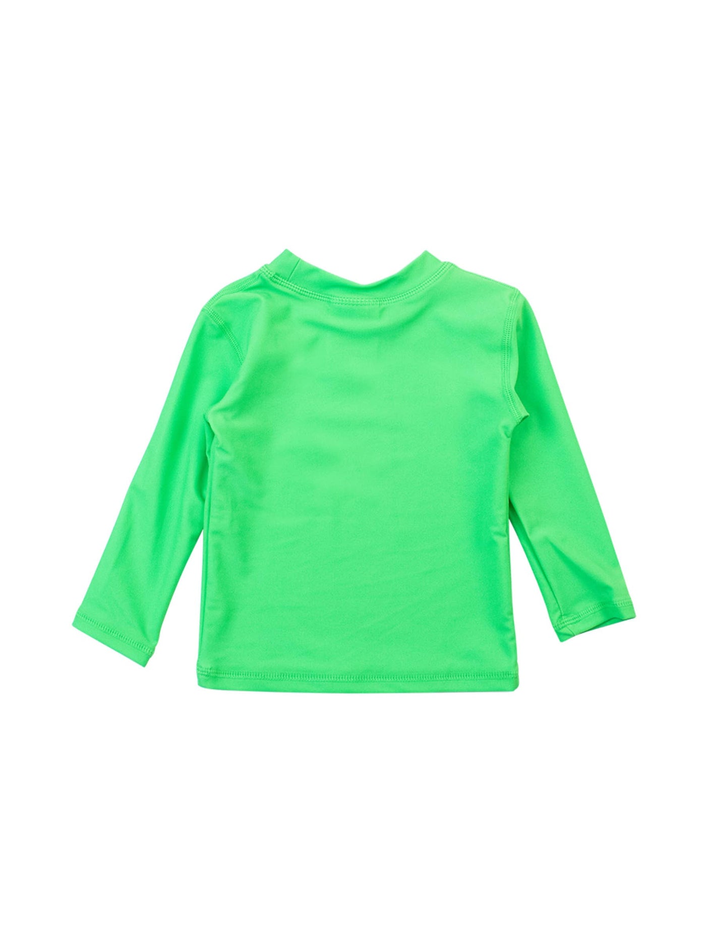 Boys Neon Lime Long Sleeve Rash Guard