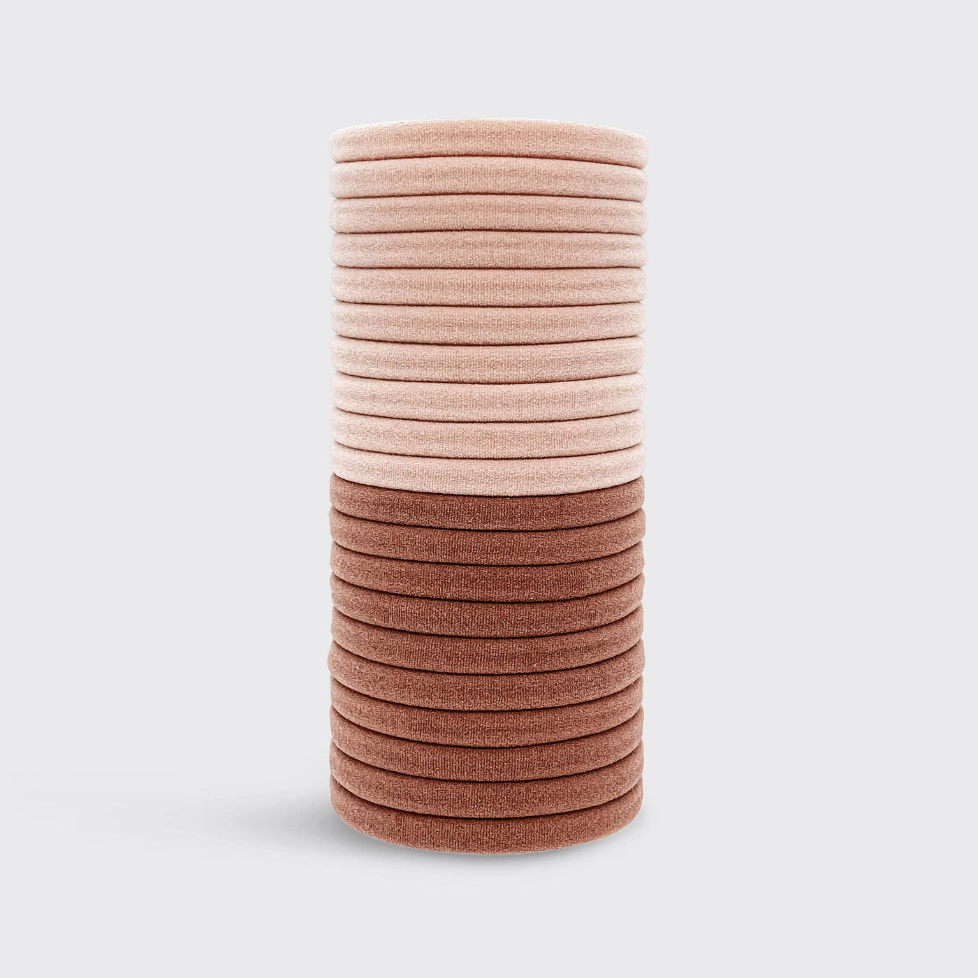 Eco-Friendly Blush Nylon Elastics 20pc set