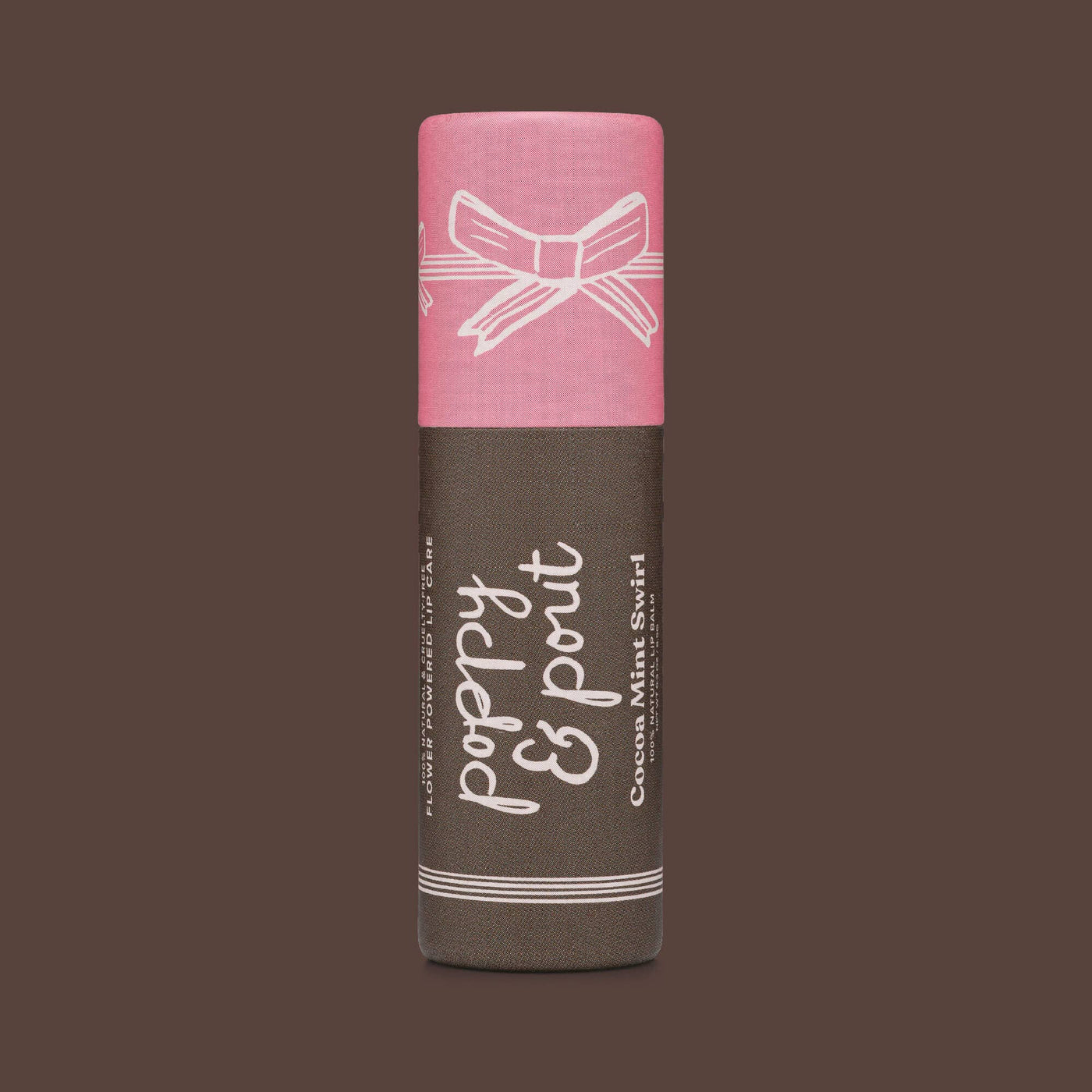 Holiday Cocoa Mint Swirl Lip Balm
