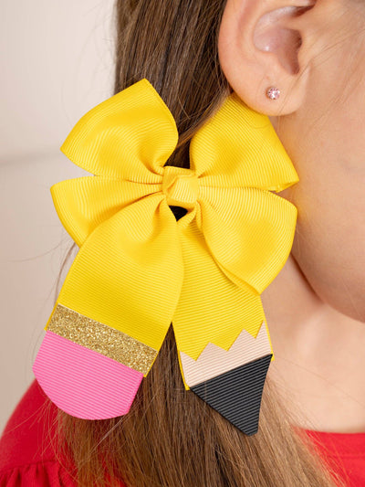 No. 2 Yellow Pencil Bow: