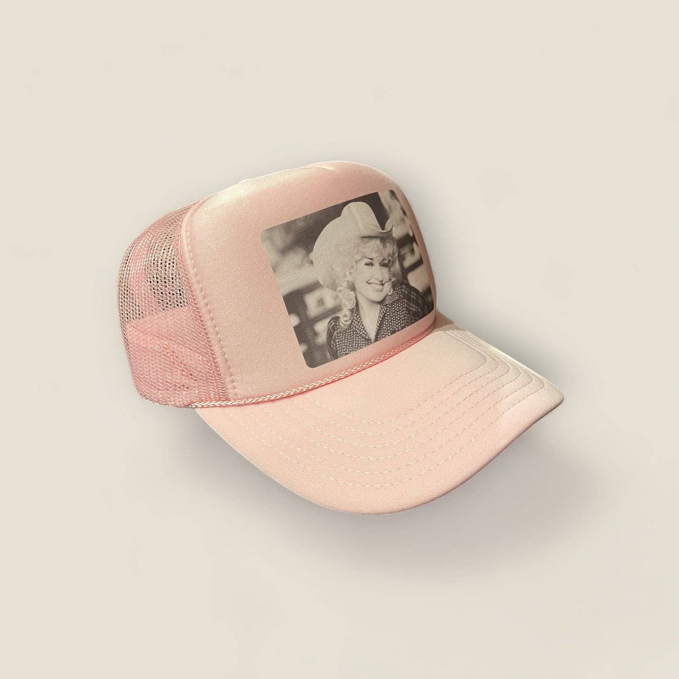 Dear Dolly Soft Pink Trucker Hat