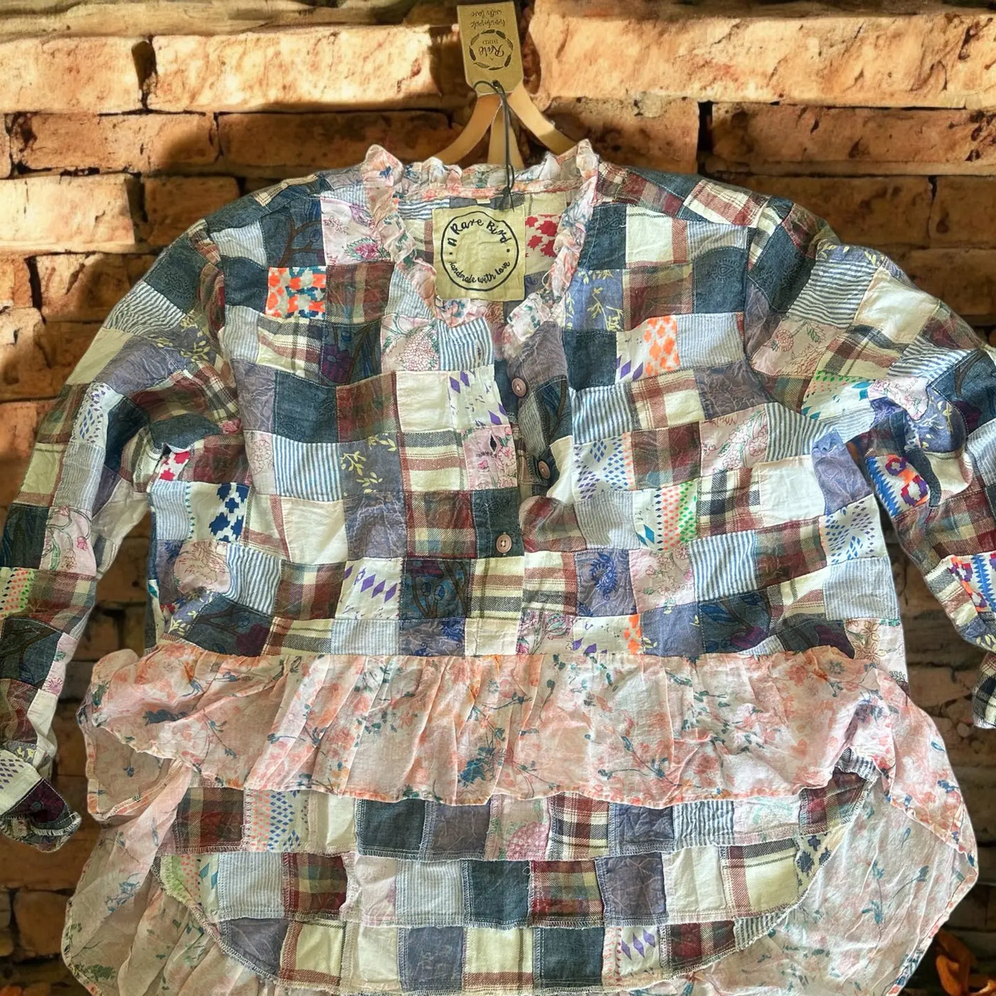 Hand Patched Princess Top