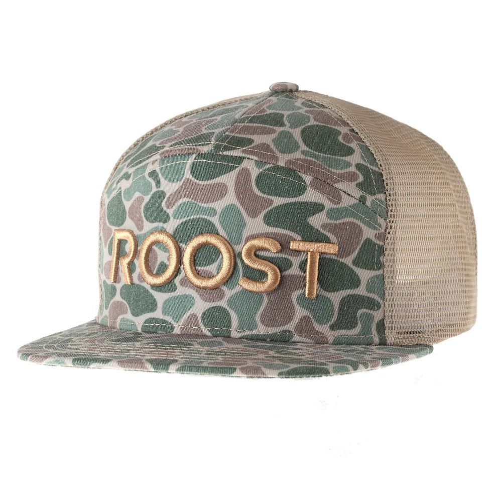 Fieldstone Roost Camo Hi-Profile Logo Hat