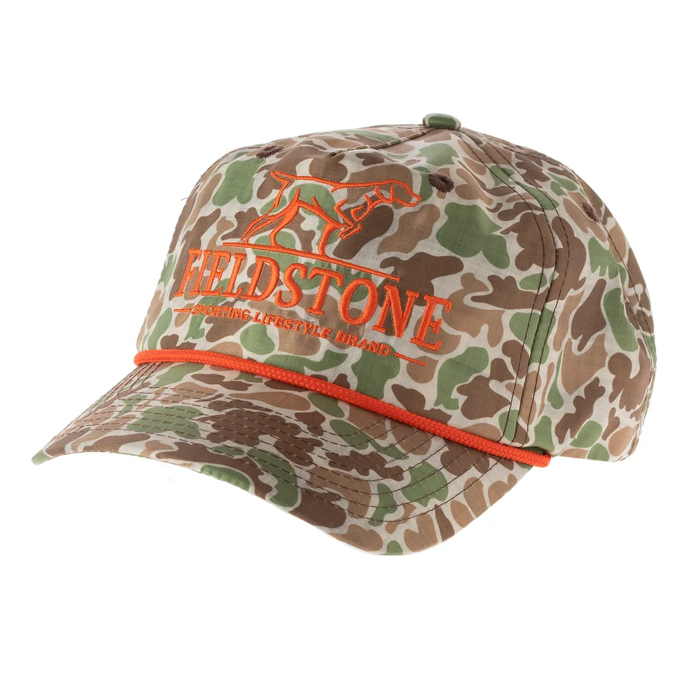 Mens Retro Camo Rope Hat