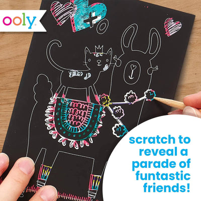 Funtastic Friends Mini Scratch & Scribble Art