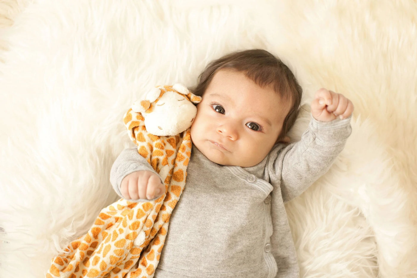 LOVIE BLANKIE - GIRAFFE TAN