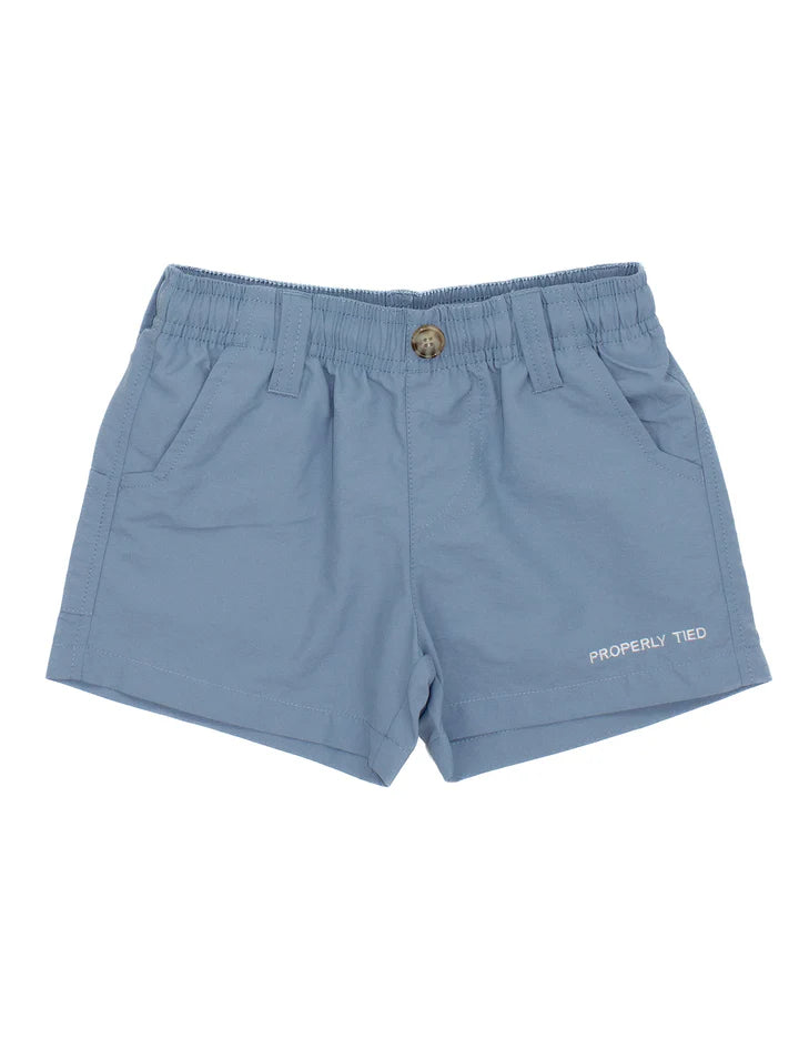 Boys Mallard Stone Blue Short