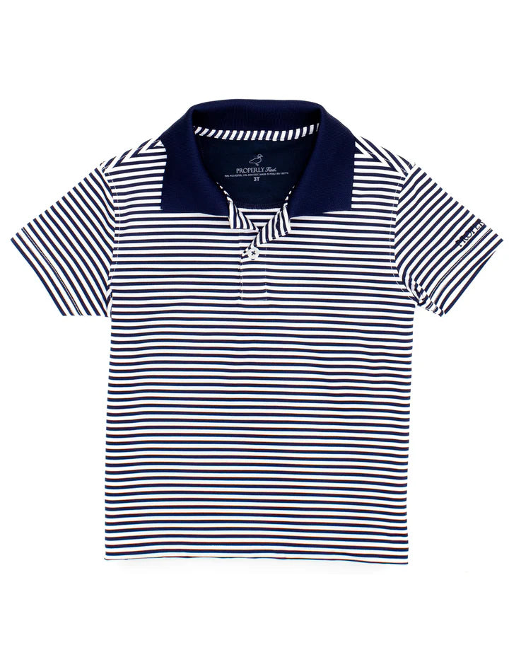 Boys Dallas Navy Polo