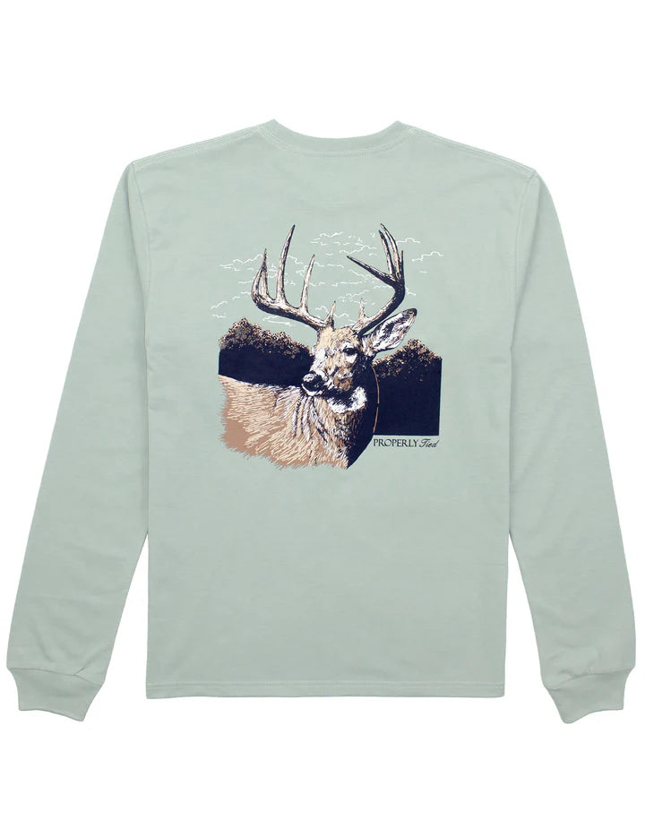 Mens Buck Sage Tee