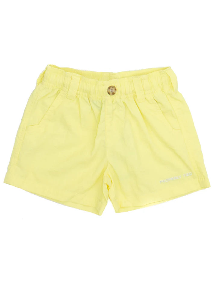 Baby and Boys Mallard Short Light Yellow