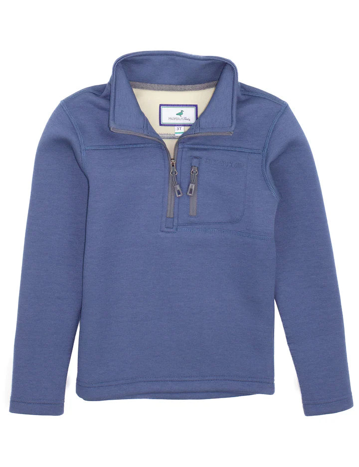 Boys Arctic Pullover Stone Blue