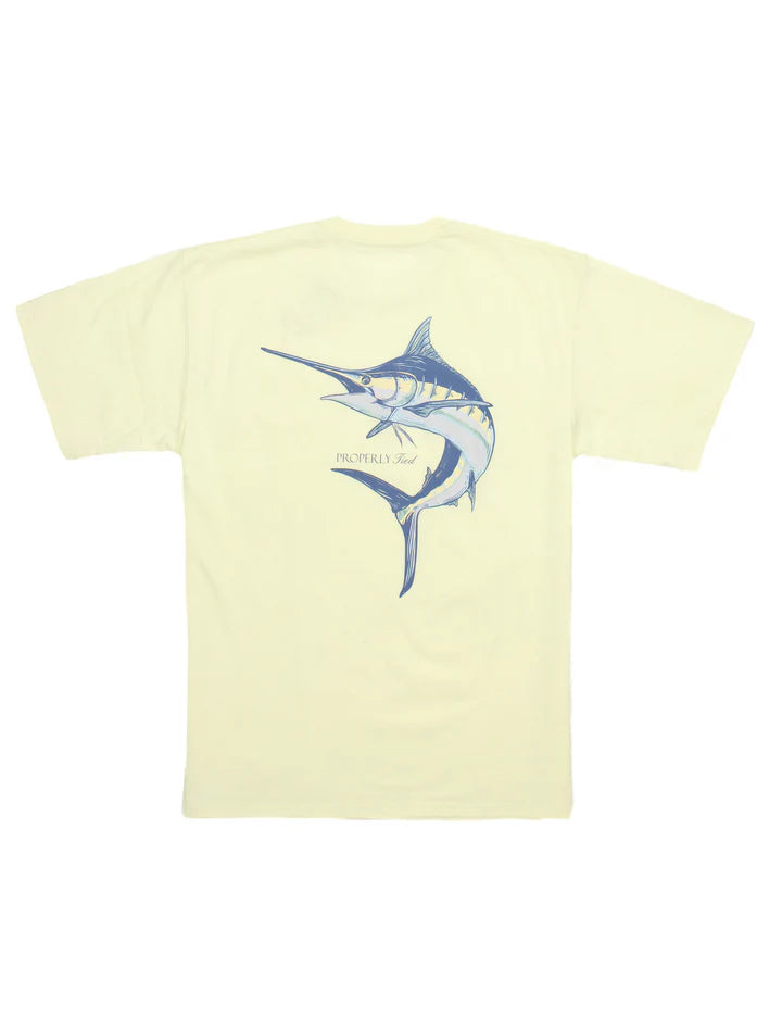 Mens Blue Marlin Light Yellow