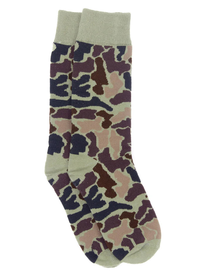 Boys Vintage Camo Socks