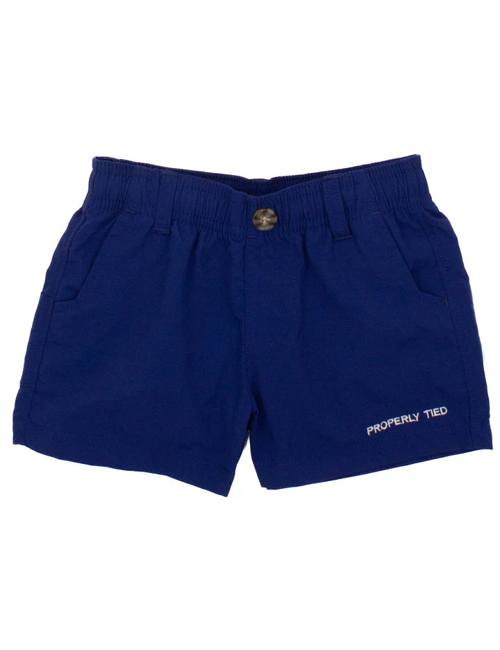 Boys Mallard Marine Navy Short