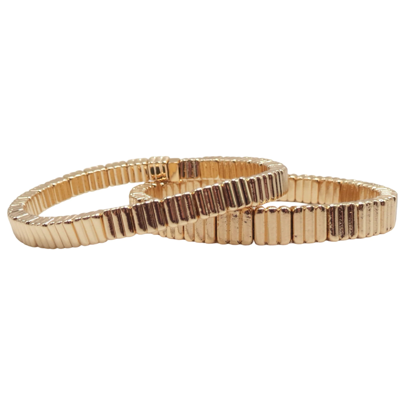 Thick Gold Line Bracelet