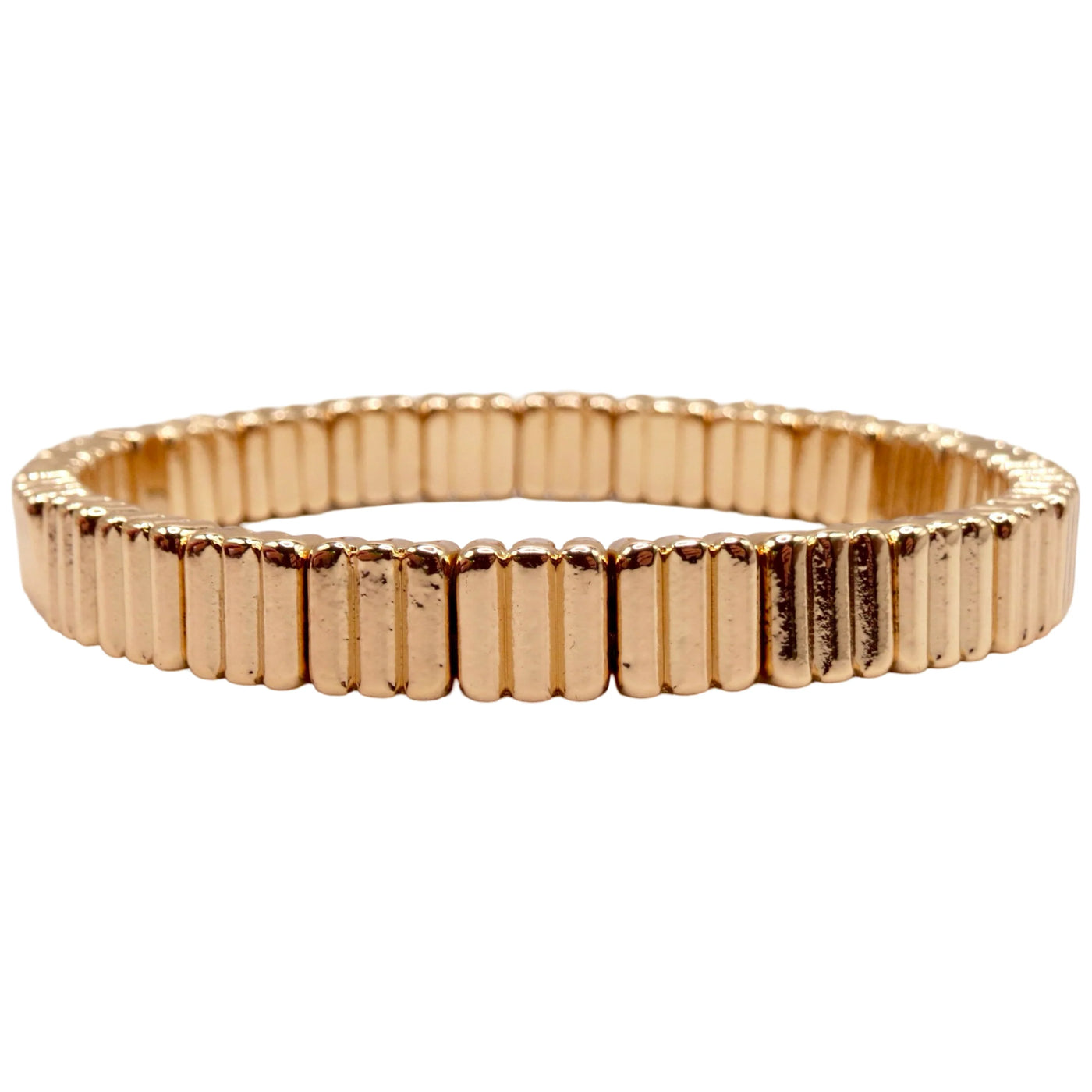 Thick Gold Line Bracelet