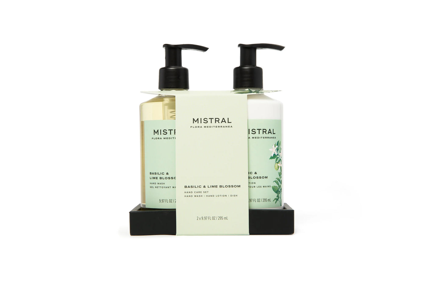 Women's BASILIC & LIME BLOSSOM HAND CARE SET