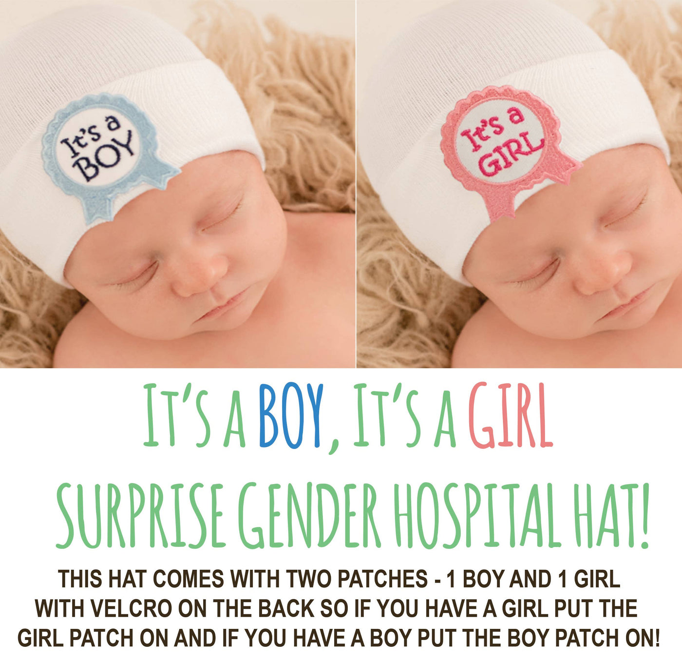 Baby Reveal SURPRISE Hat