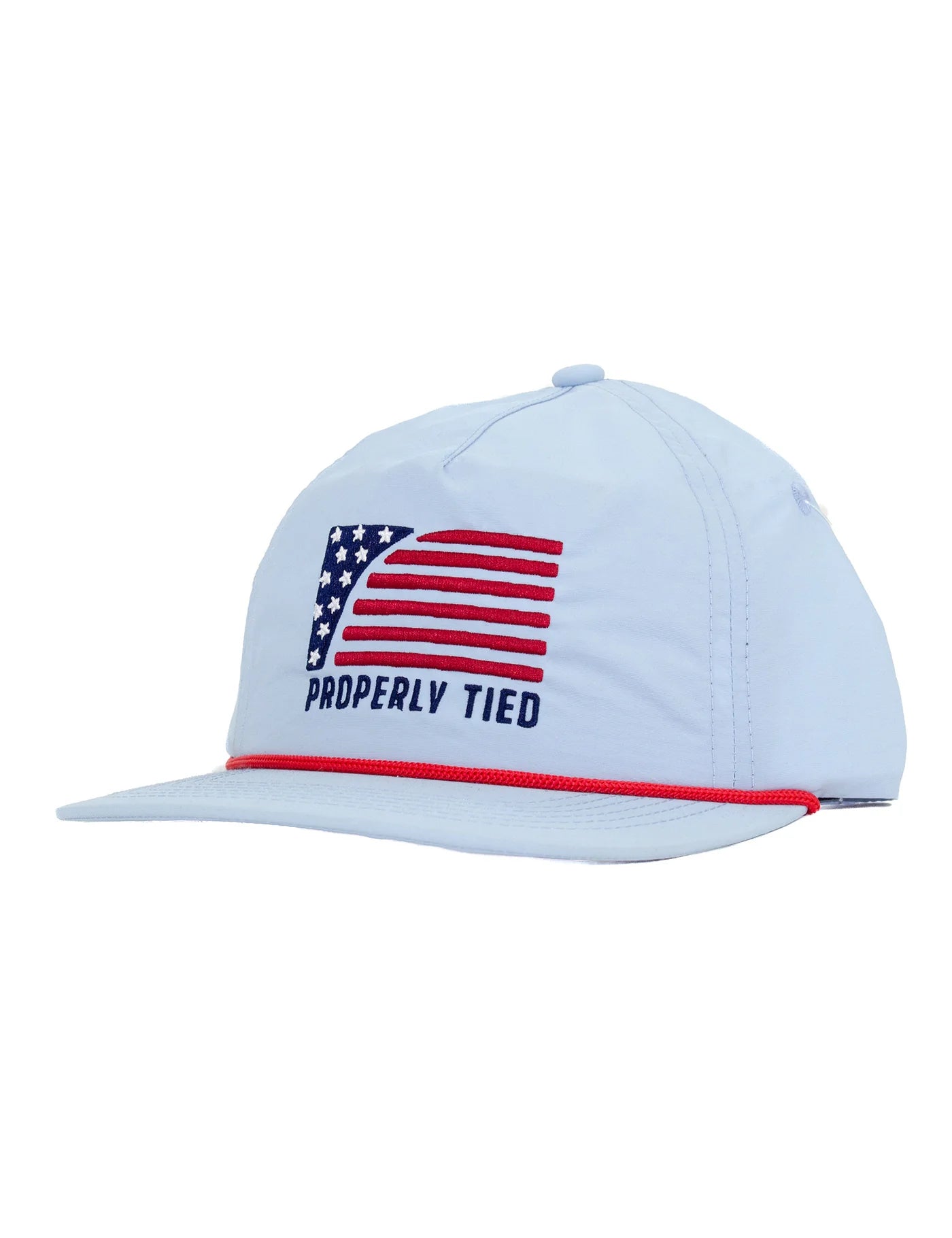 PROPERLY TIED  ROPE HAT SPORT FLAG