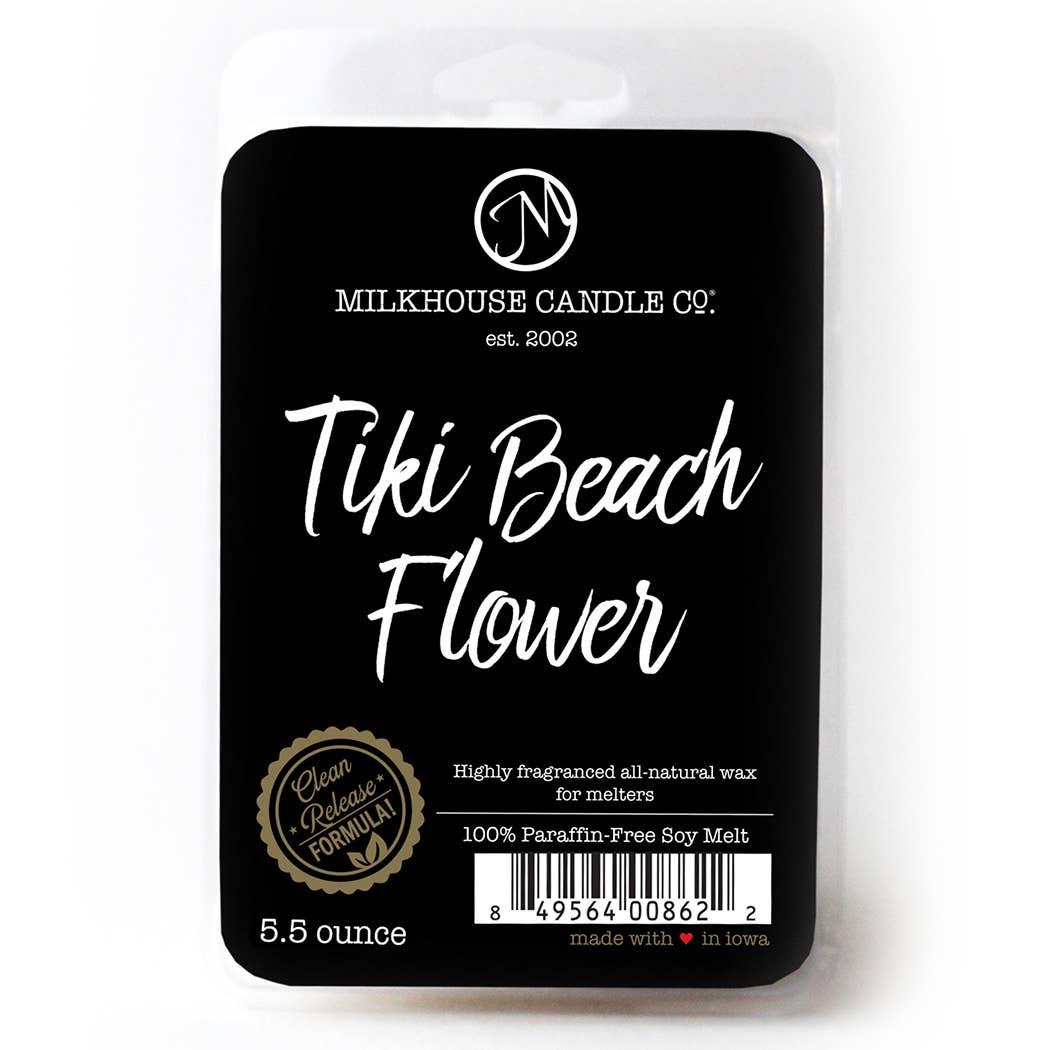 Milkhouse Candle Company - Fragrance Melts 5.5oz: Tiki Beach Flower