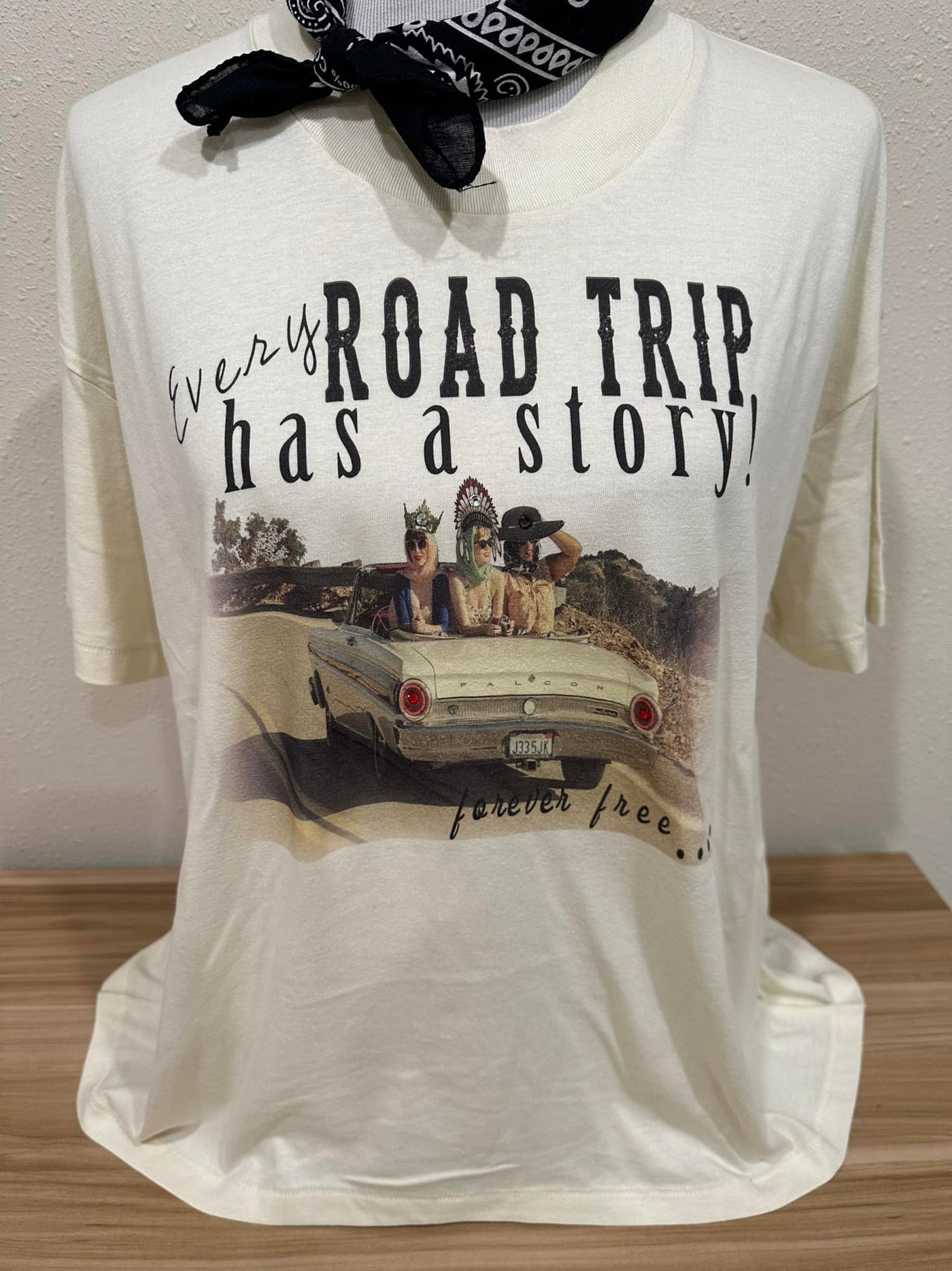 Every Road Trip Has a Story Bling T-shirt