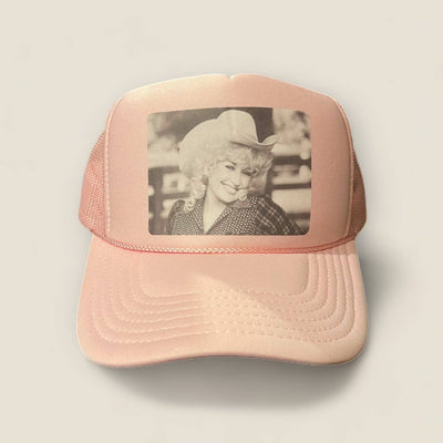 Dear Dolly Soft Pink Trucker Hat