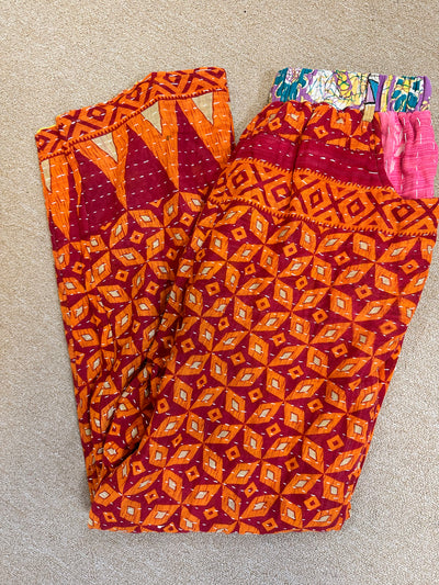 Jaded Gypsy Kantha Sunrise Crop Pant - Free Size
