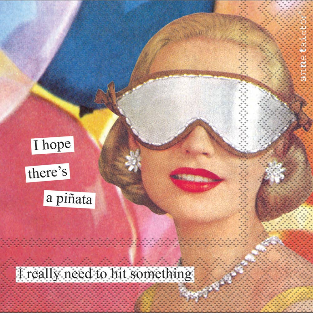 Anne Taintor Pinata - Paper Cocktail Napkins Pack of 20