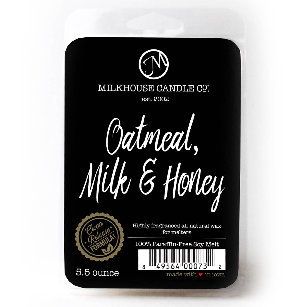 Milkhouse Candle Company - Fragrance Melts 5.5oz: Oatmeal Milk and Honey