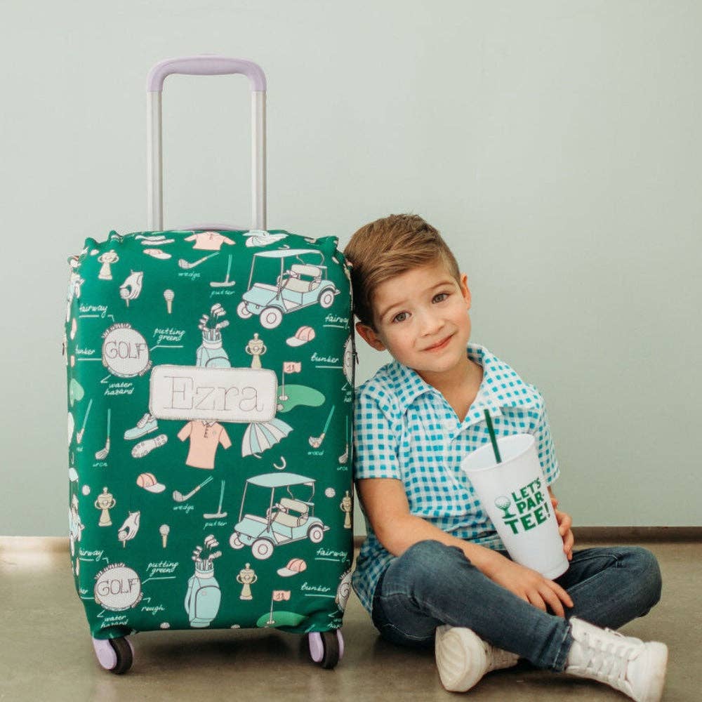 Tee Time Small Luggage Cover